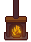 Fireplace (lit)
